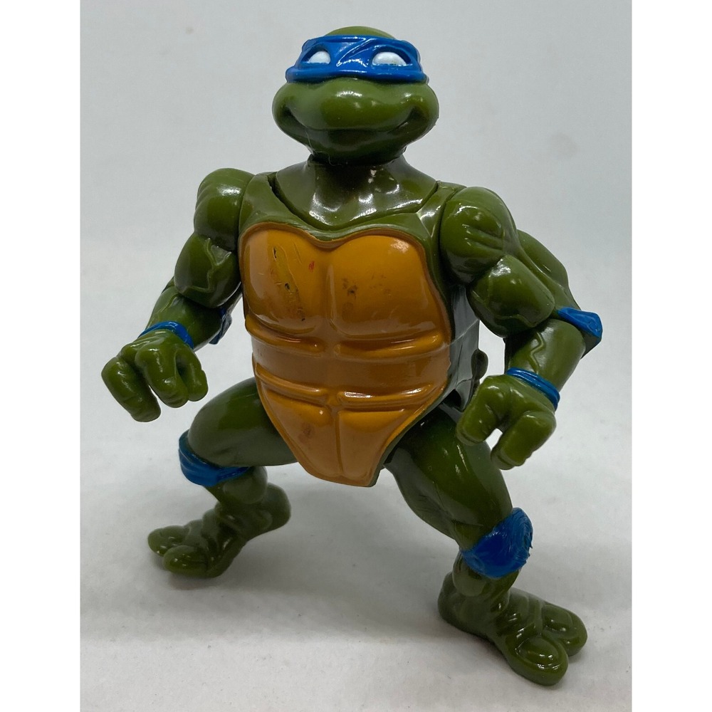Head Droppin Leo Teenage Mutant Ninja Turtles 1991 TMNT Leonardo Action Figure